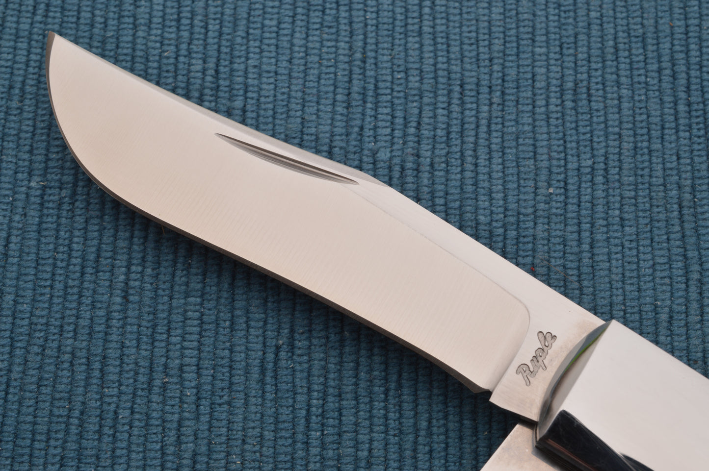 Bill Ruple 2-Blade Antique Westinghouse Micarta Trapper Slip-Joint Folding Knife (SOLD)