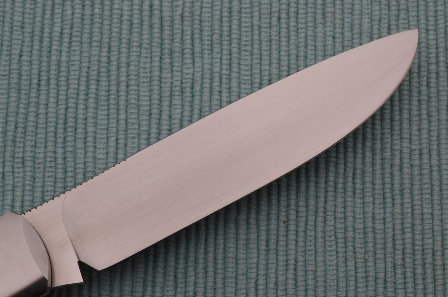 Tom Ploppert Vintage Rag Micarta F1 Lock-Back Folding Knife