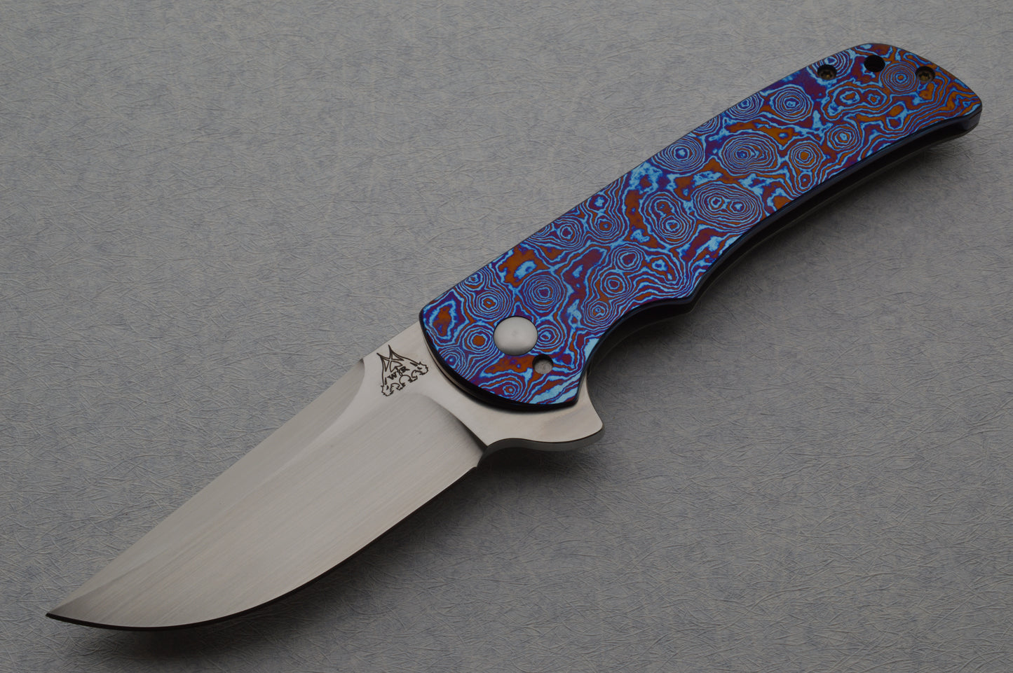 Walter Randolph (W.R. Bladeworks) Early Mini Chaos Frame-Lock Flipper Knife (IKBS)