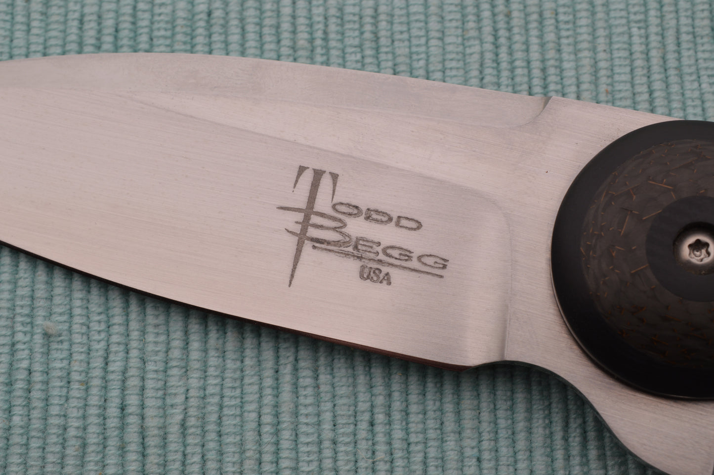 Todd Begg 25-Year-Old Custom Glimpse Pre-IKBS, Liner-Lock Flipper