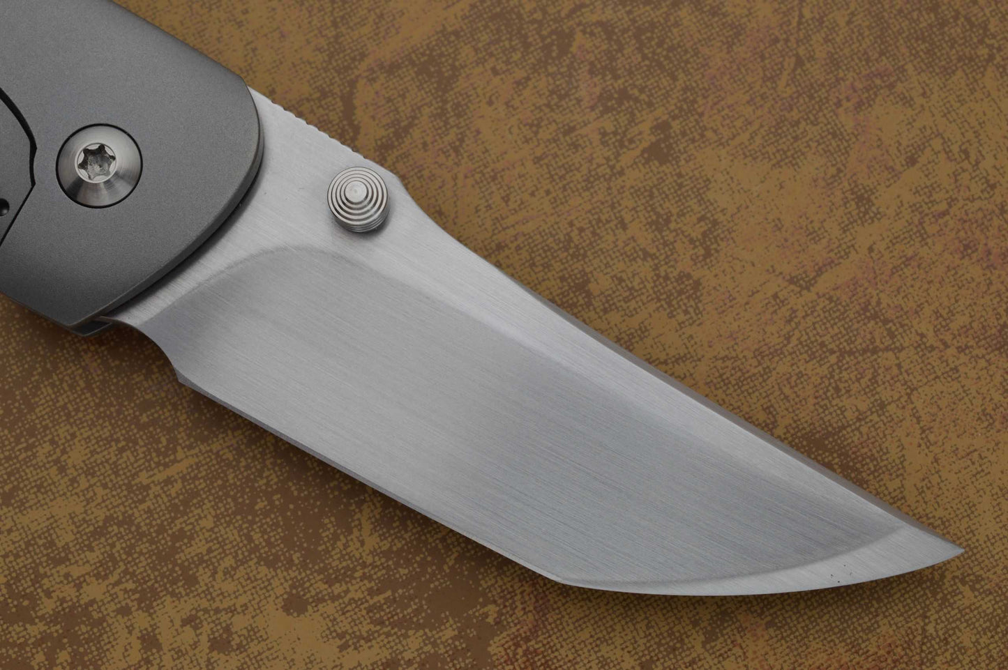 John Barker Small Hokkaido MOA Holes, Frame-Lock Folding Knife (SOLD)