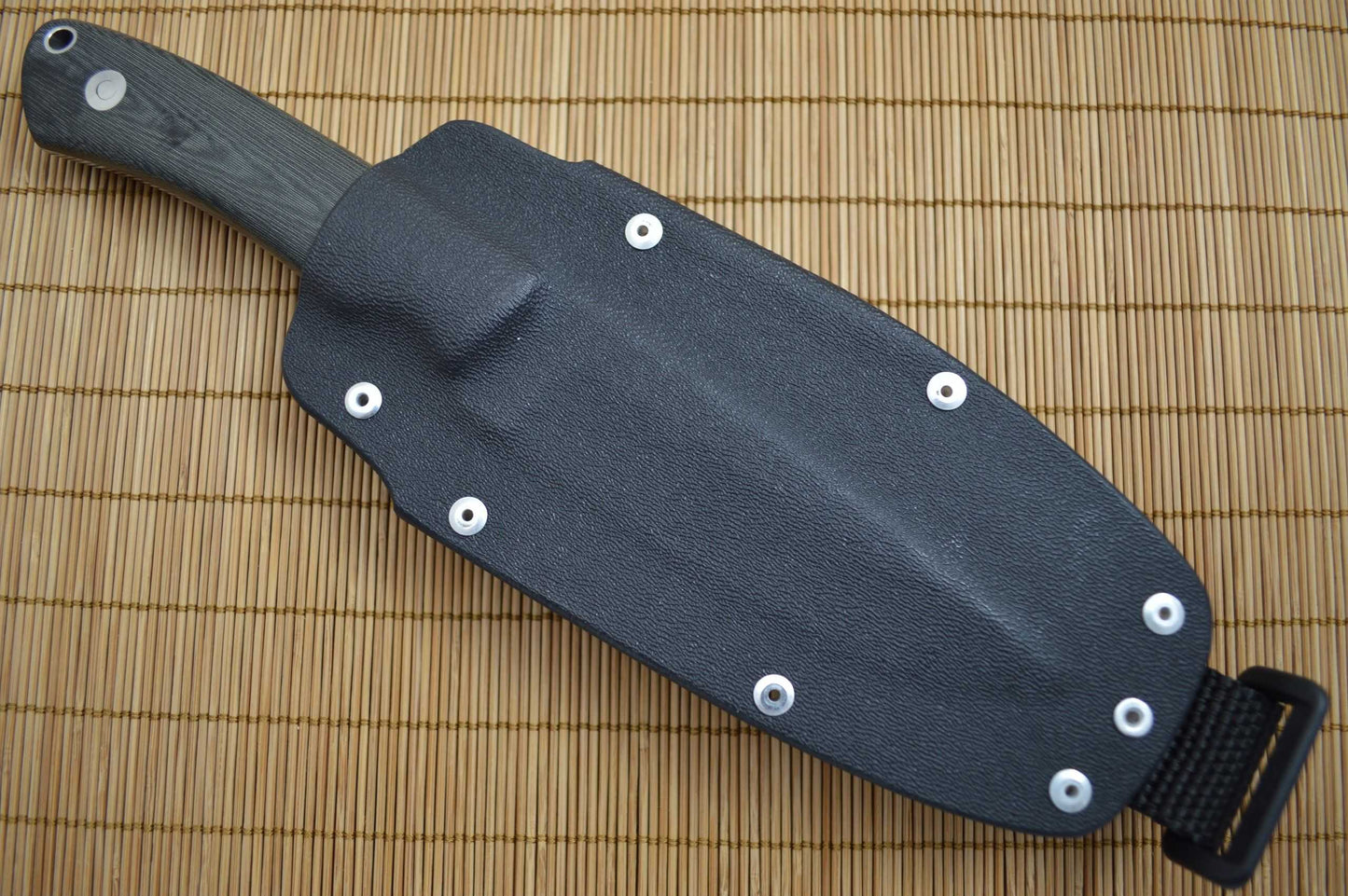 Kevin Hoffman KLH "Backpacker" Fixed Blade Knife, Kydex Sheath (SOLD)