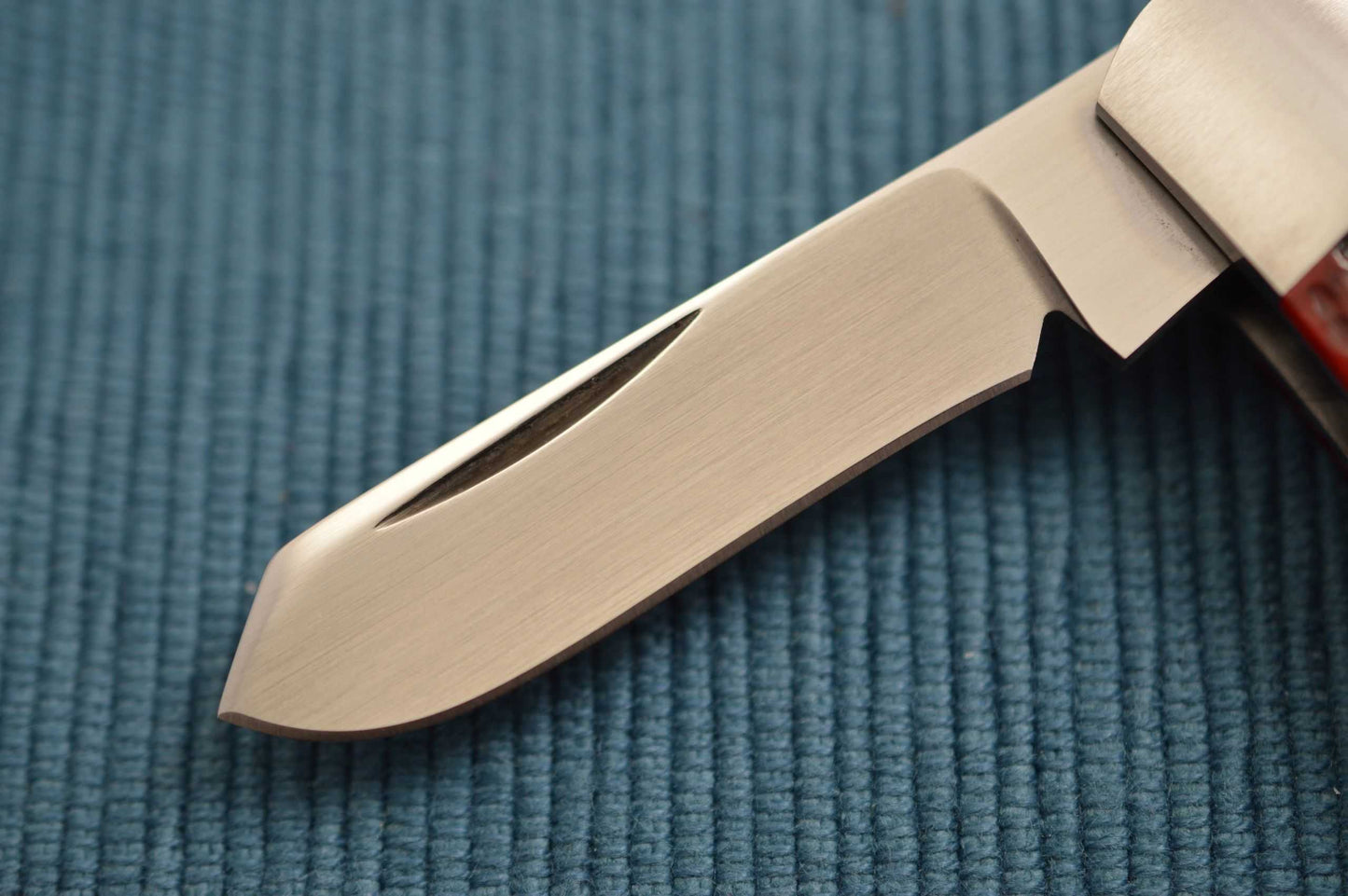 Luke Swenson 3-Blade Jigged Bone Stockman, Slip-Joint Folding Knife (SOLD)