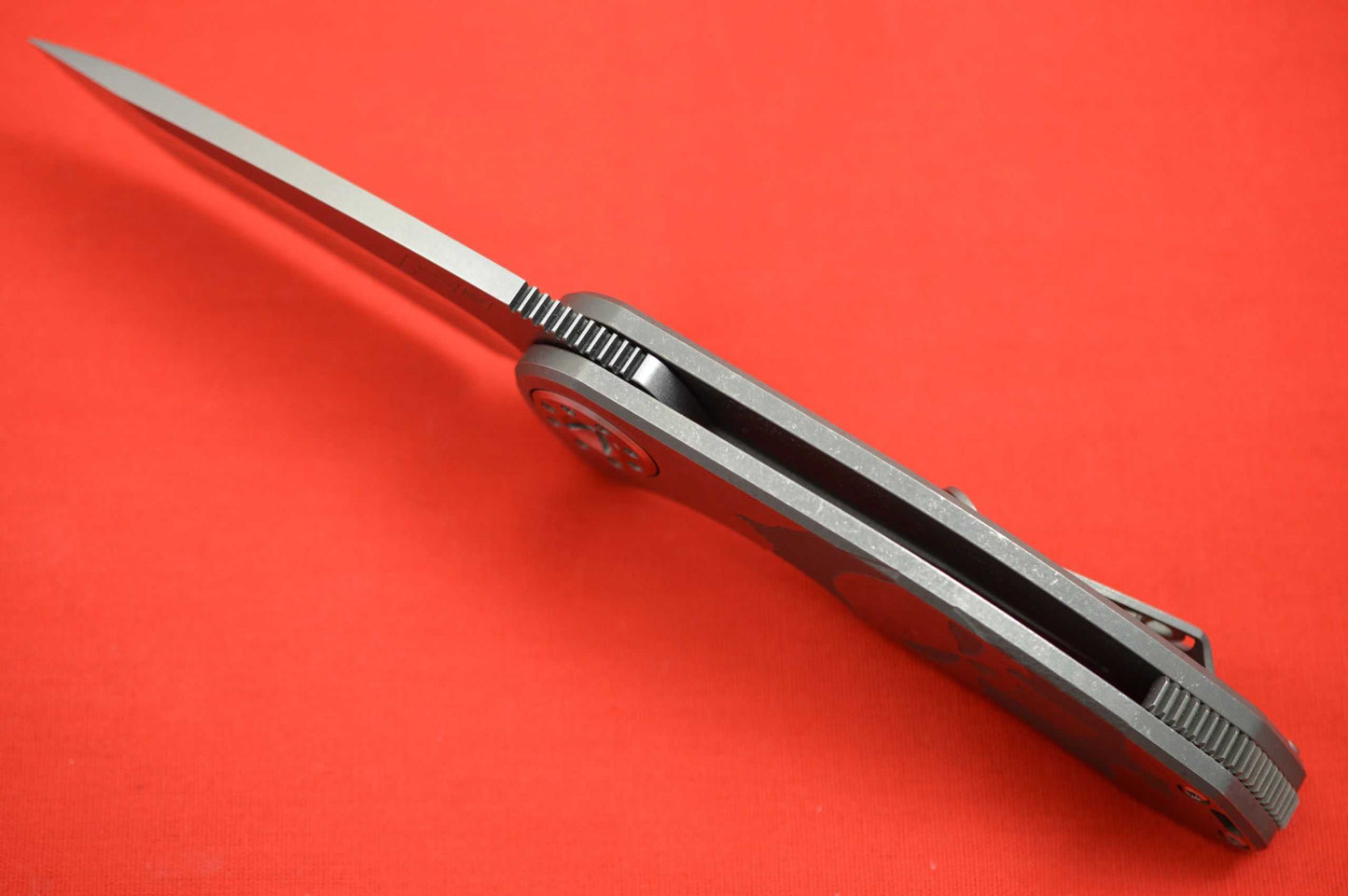 Curtiss Knives F3 Medium Frame-Lock PUNISHER Flipper Knife (SOLD)