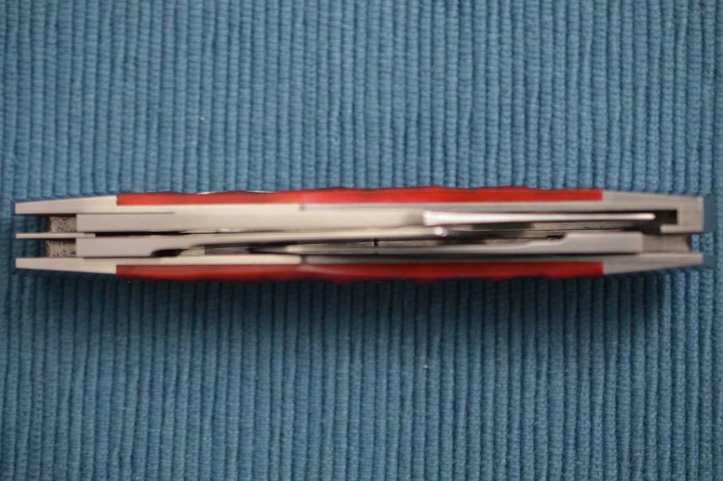 Luke Swenson 3-Blade Jigged Bone Stockman, Slip-Joint Folding Knife (SOLD)
