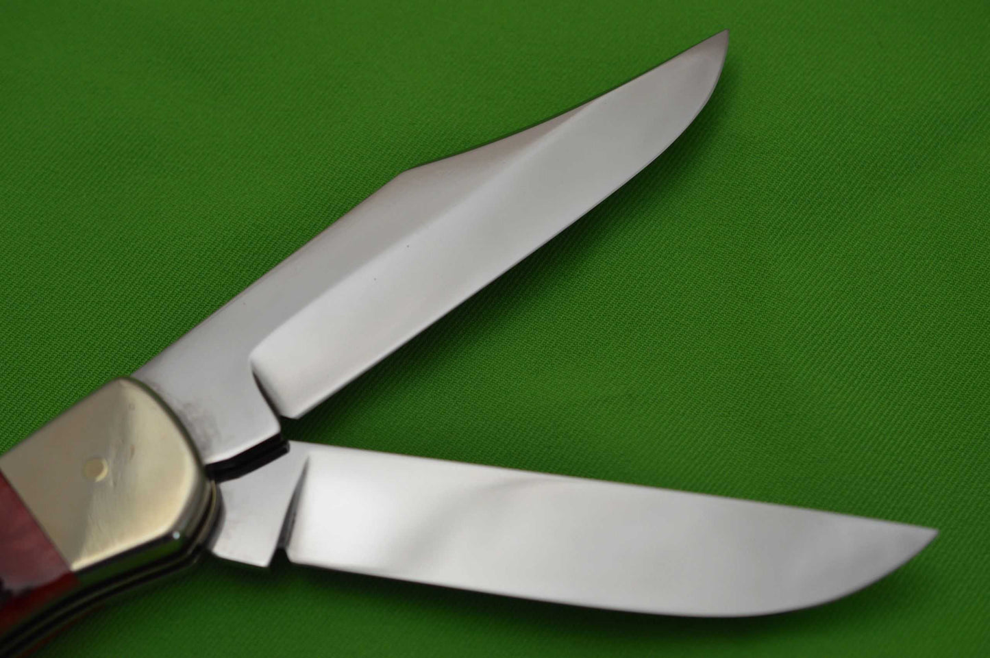 Robert Enders Large Two-Blade Folding Hunter, Jigged Bone, Slip-Joint Knife (TRADED)