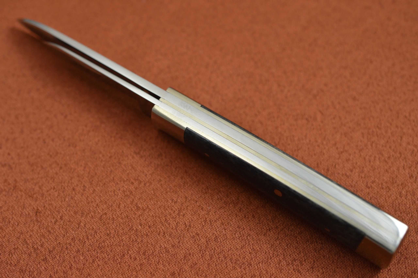 Robert Enders Two-Blade Gunstock, Smooth Bone Slip-Joint Folding Knife (SOLD)