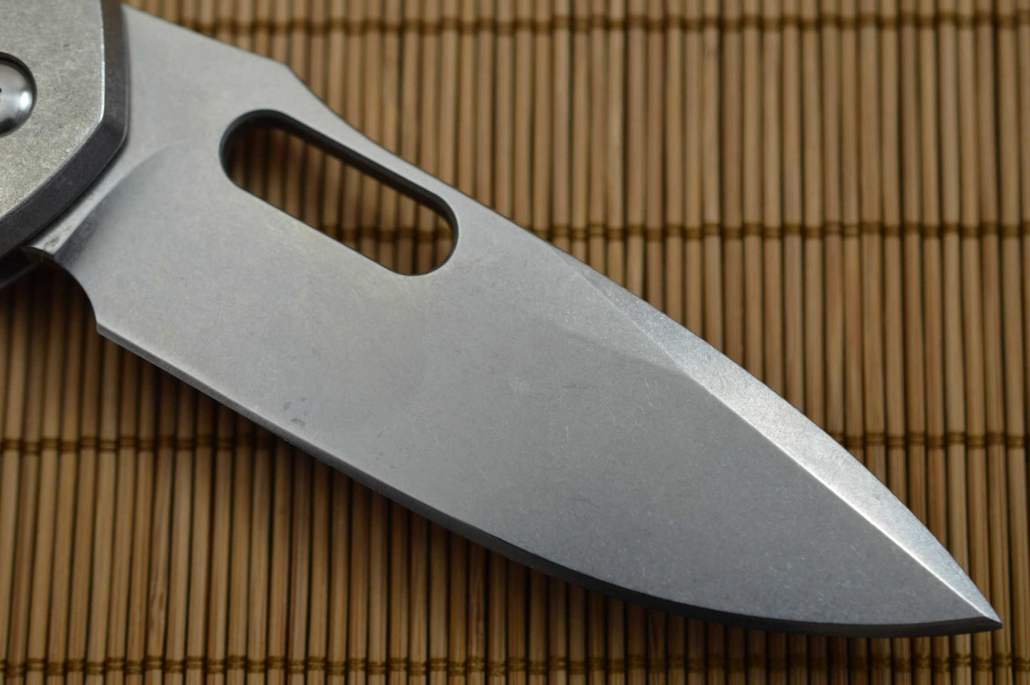 Gerry McGinnis Pro Line Hand Ground "SPOKE" Frame-Lock Folding Knife (SOLD)