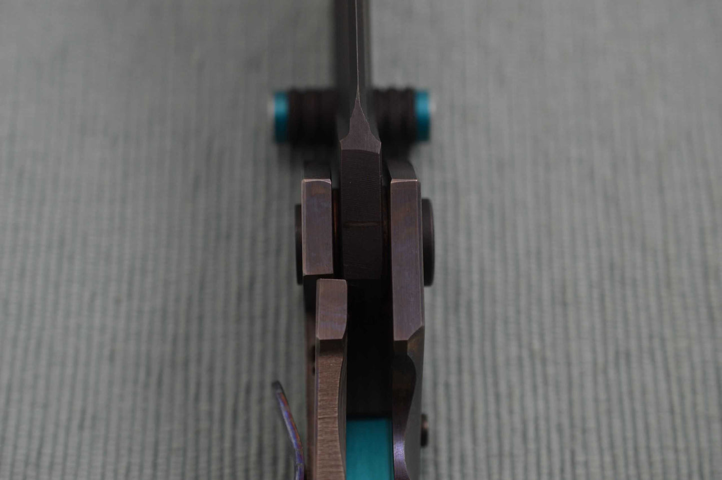 Dwaine Carrillo SCOUT M4, Full Titanium, Black Oxide Finish Blade, #4 of 6 Last of the Frame-Locks (SOLD)