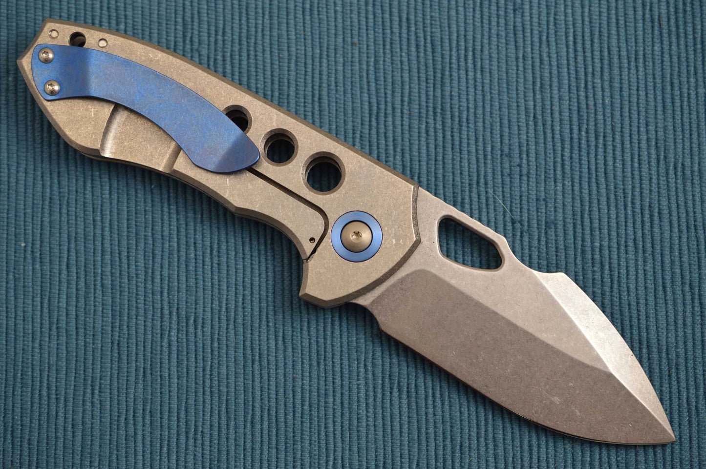 Michael Burch V4 Burchtree Bladeworks Frame-Lock Folding Knife (SOLD)