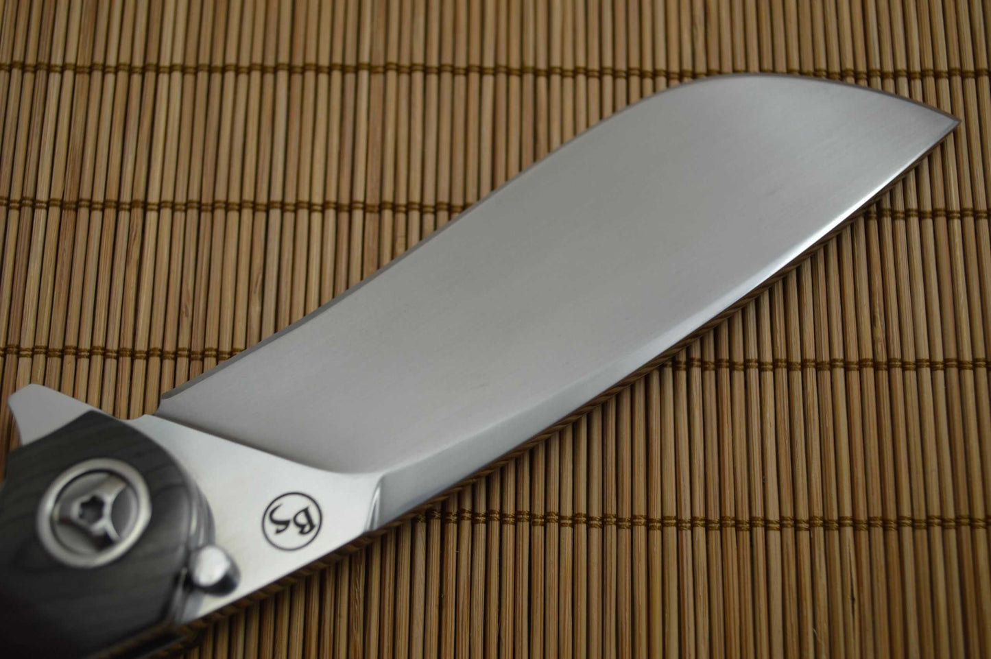 Black Snow Customs, Nati Amor, Full Size SABOTAGE Flipper, Carbon Fiber Scales (SOLD)