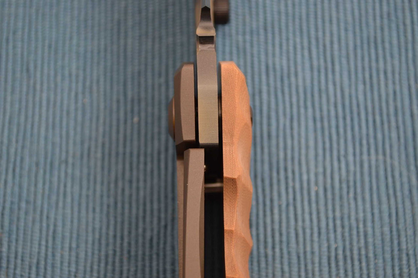 Crusader Forge FIFP Metro Dammeron Camo Finish, Frame-Lock Folder, Coyote Brown G10 (SOLD)