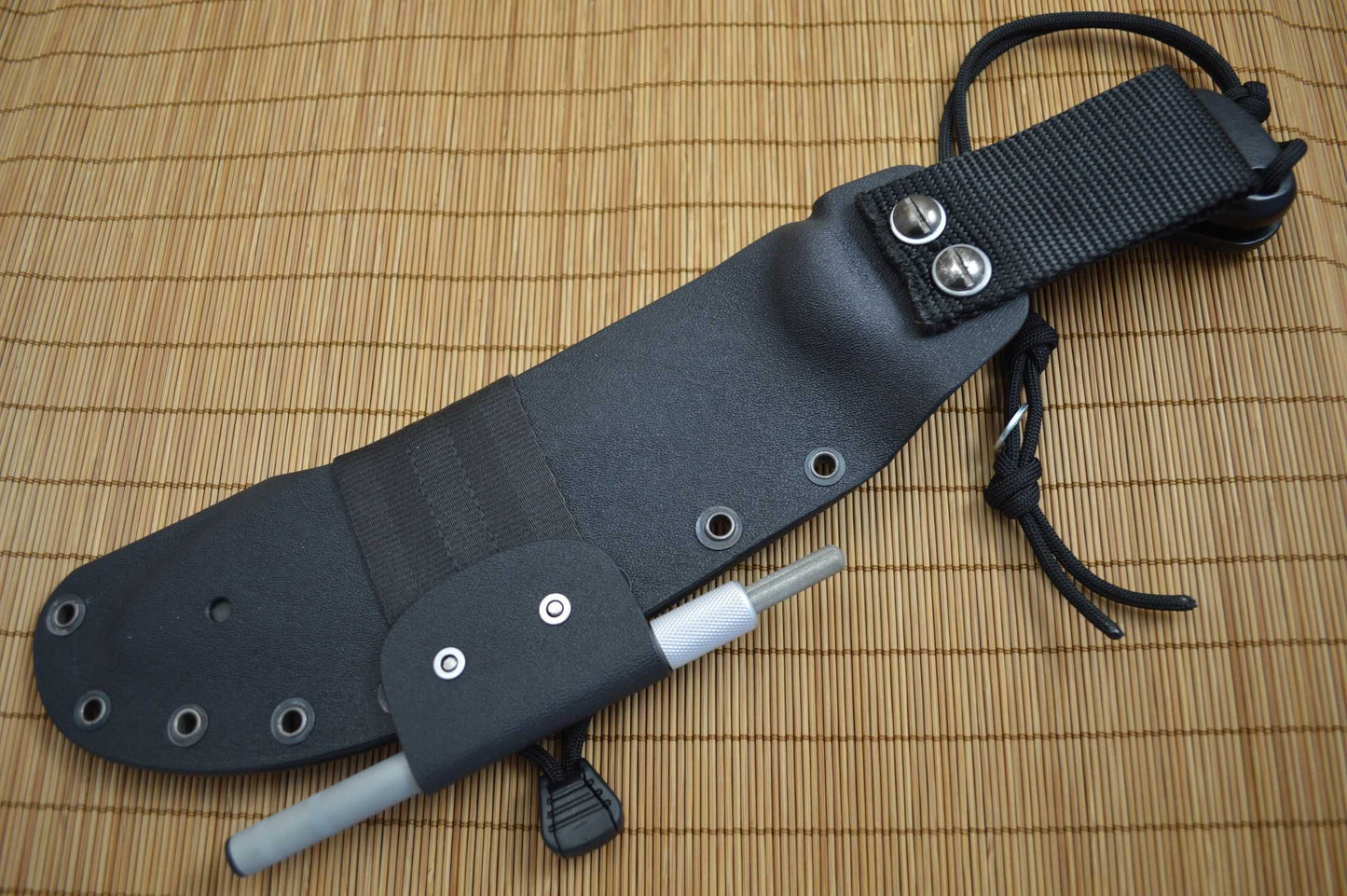 G.H.K. "Survival Knife", Stocked Hollow Handle, Kydex Sheath (SOLD)
