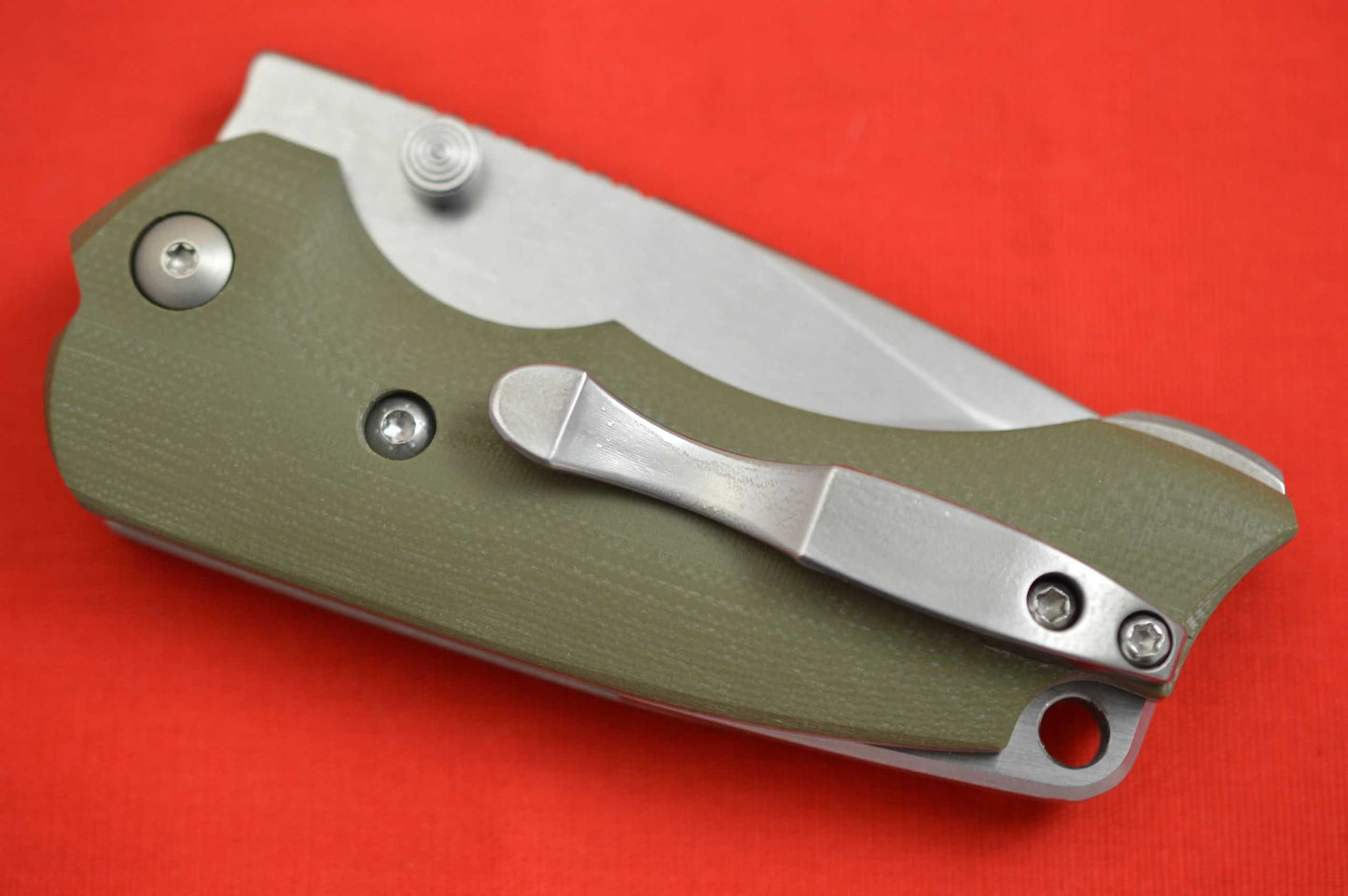 Dervish Knives "Comanche" Midtech Variant Two, OD Green G10 (SOLD)