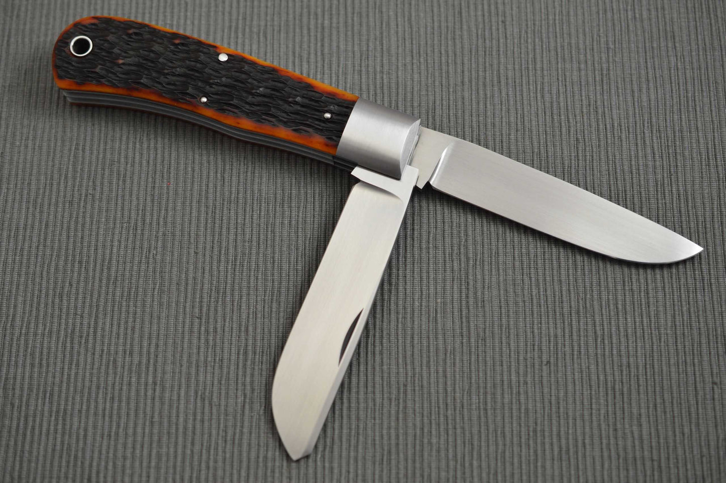 Tom Ploppert 2-Blade REMINGTON 1123 Bullet Knife, Slip-Joint Folder (SOLD)