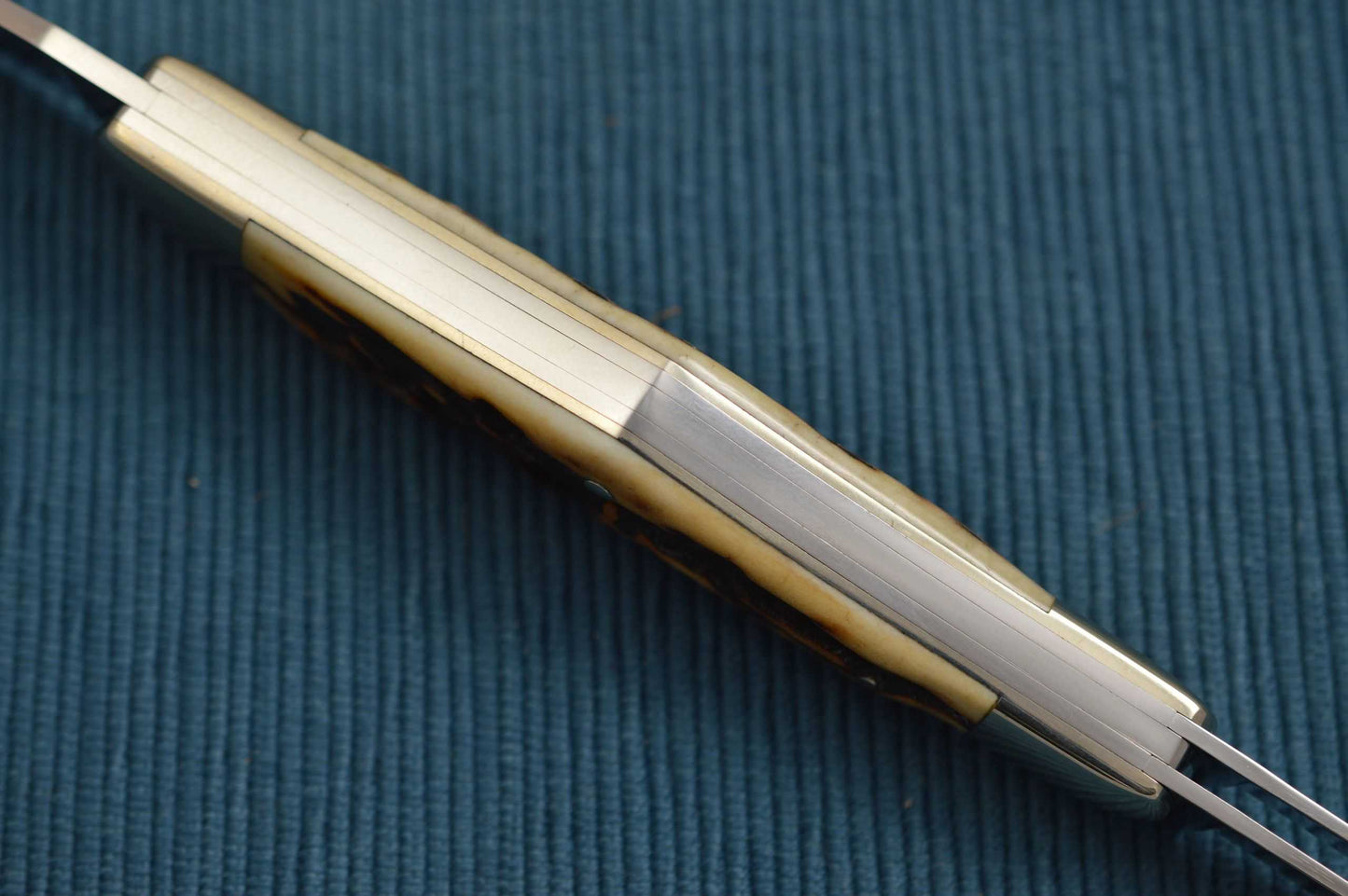 Robert Enders Three-Blade Stag Whittler, Slip-Joint Folding Knife (SOLD)