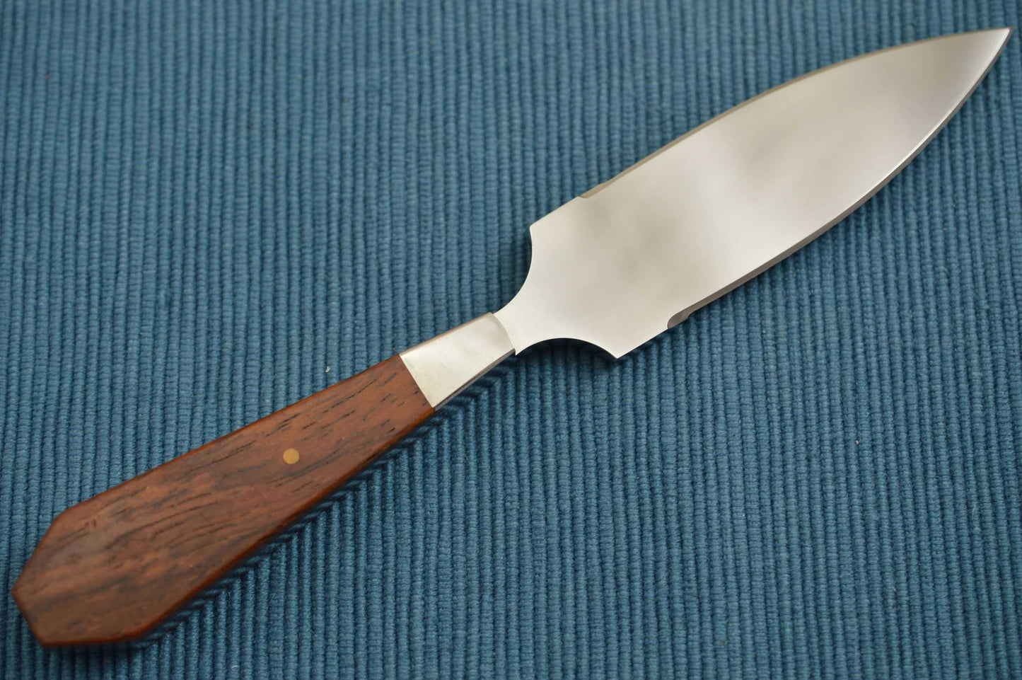 Dick Atkinson Custom Handmade Chisel Ground Fixed Blade Dagger (SOLD)