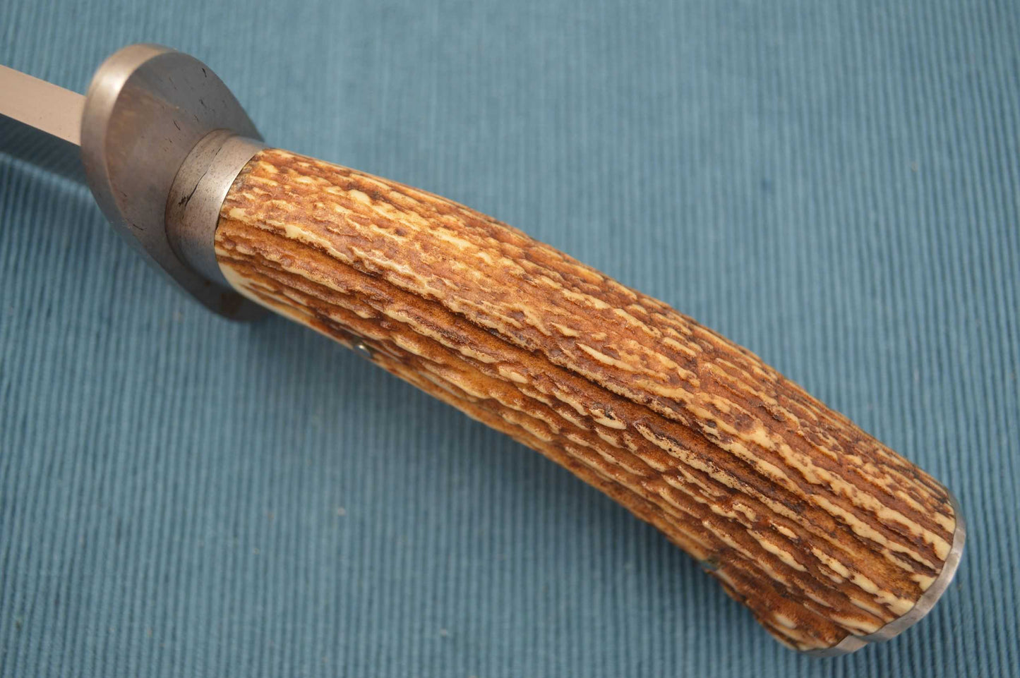 Mike Ruth, J.S. Large Stag Handled Bowie, Civil War Caisson Fittings (SOLD)