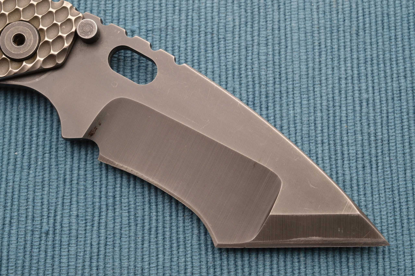 Mick Strider Custom XL SMF DGG Frame-Lock Folding Knife (SOLD)
