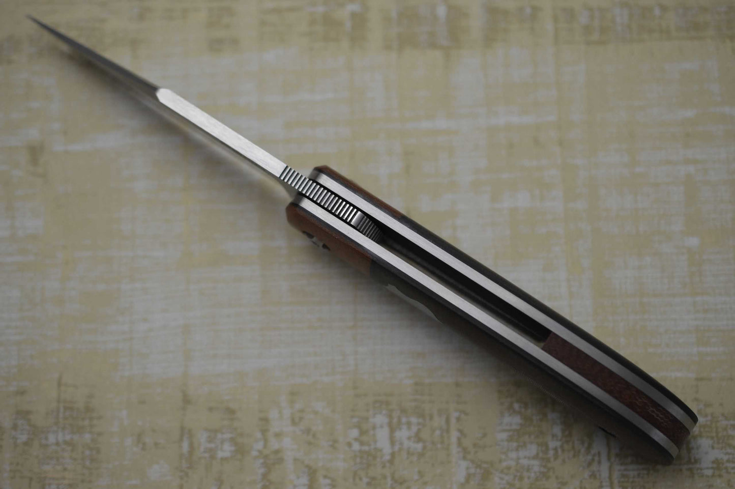 Enrique Peña Custom Lanny's Clip Front Flipper Liner-Lock Folding Knife (SOLD)