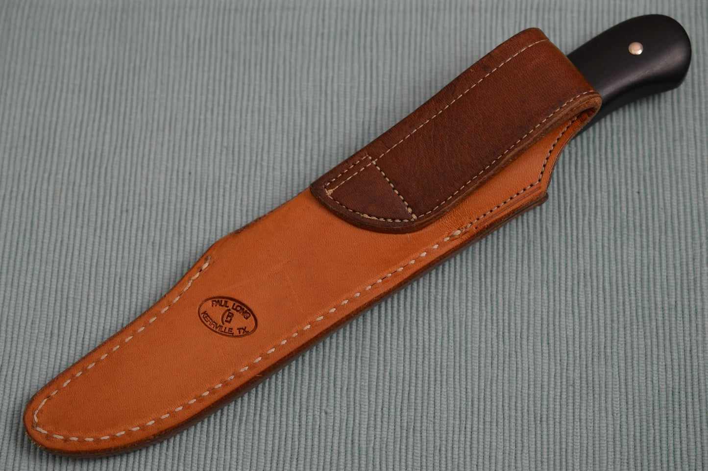 Harvey Dean, M.S. HUCKLEBERRY Bowie, African Blackwood, Paul Long Sheath (SOLD)
