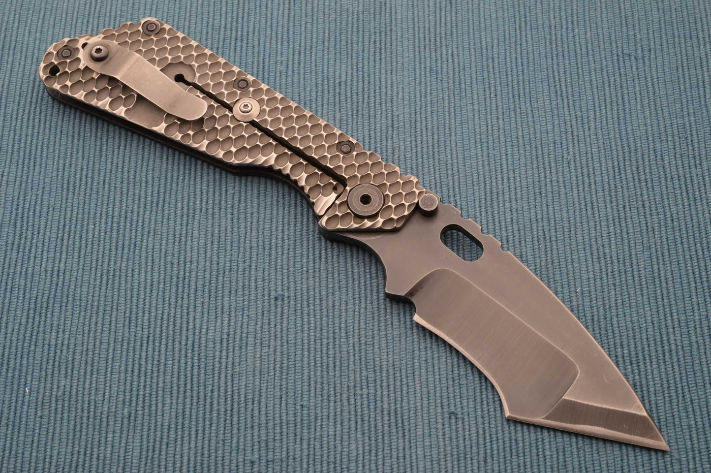 Mick Strider Custom XL SMF DGG Frame-Lock Folding Knife (SOLD)