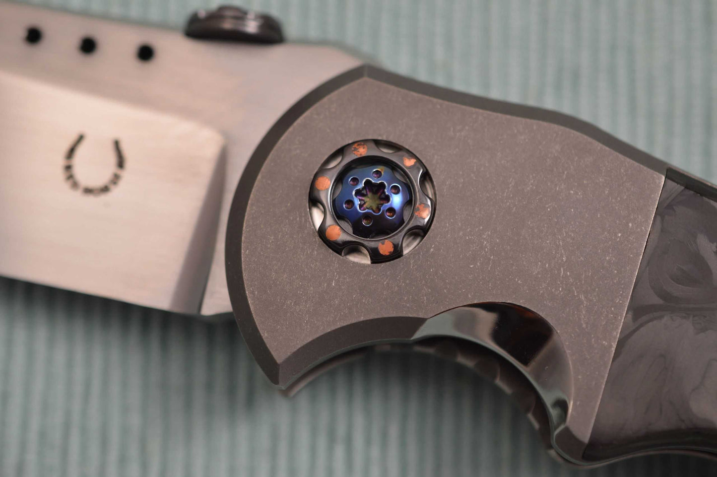 Red Horse Knife Works Full Custom BLACK DEATH CHOPPER - Last One! (SOLD)