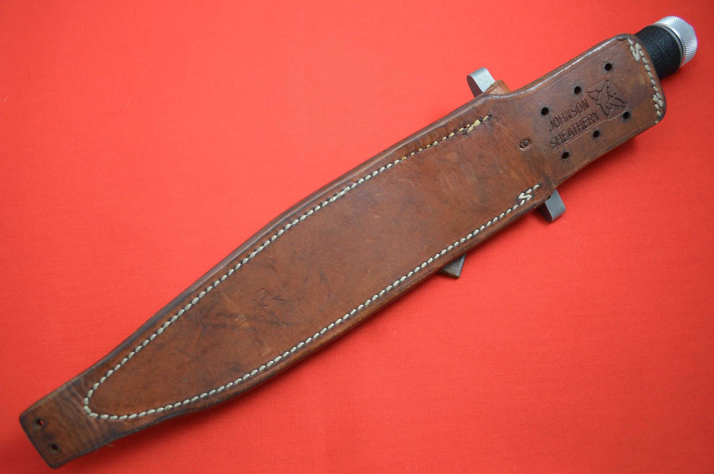 Jimmy Lile No Dot "SLY II" Rambo Survival Knife, Black Cord Wrapped, Compass (SOLD)