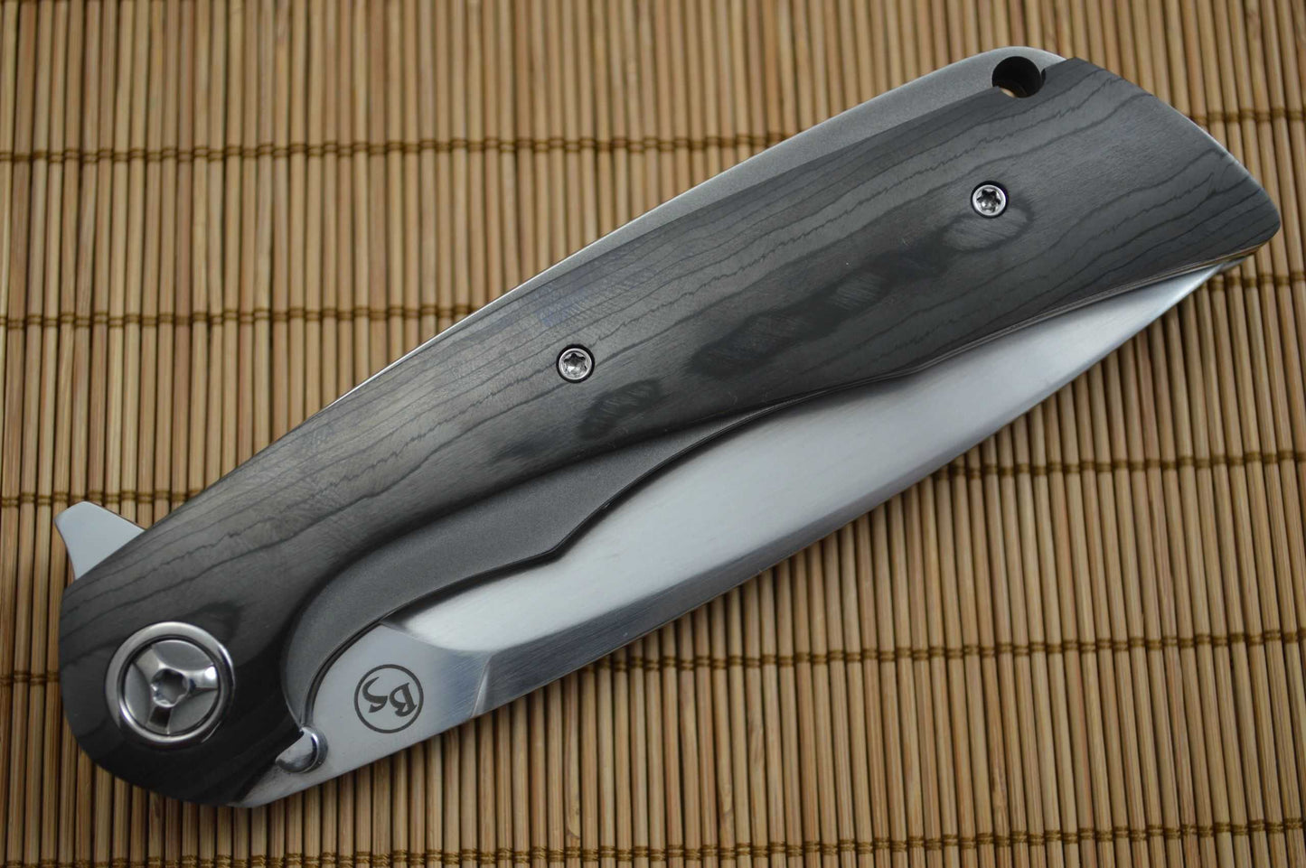 Black Snow Customs, Nati Amor, Full Size SABOTAGE Flipper, Carbon Fiber Scales (SOLD)