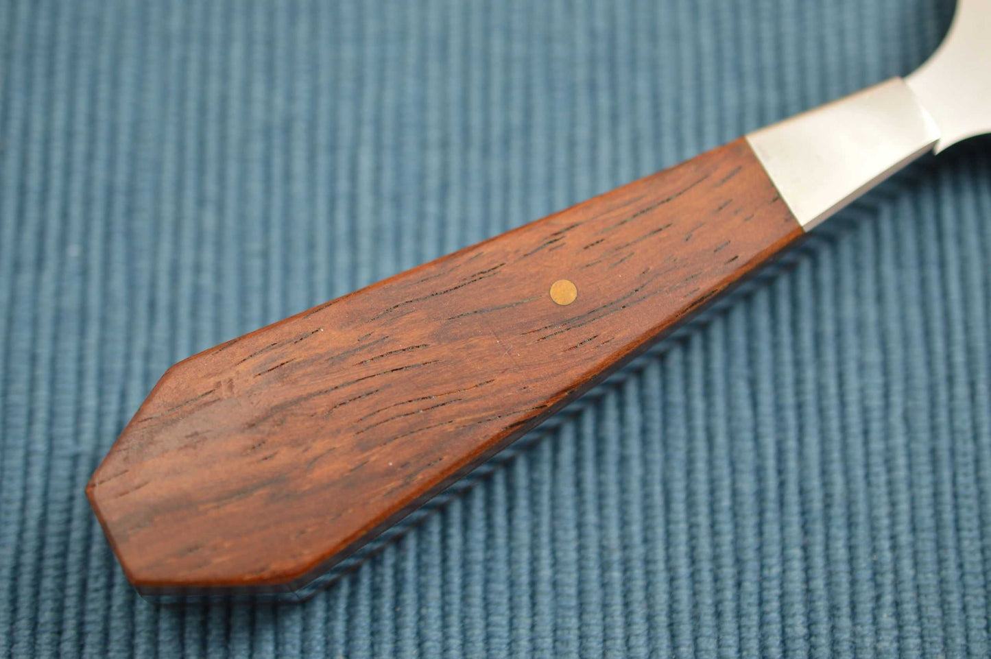 Dick Atkinson Custom Handmade Chisel Ground Fixed Blade Dagger (SOLD)