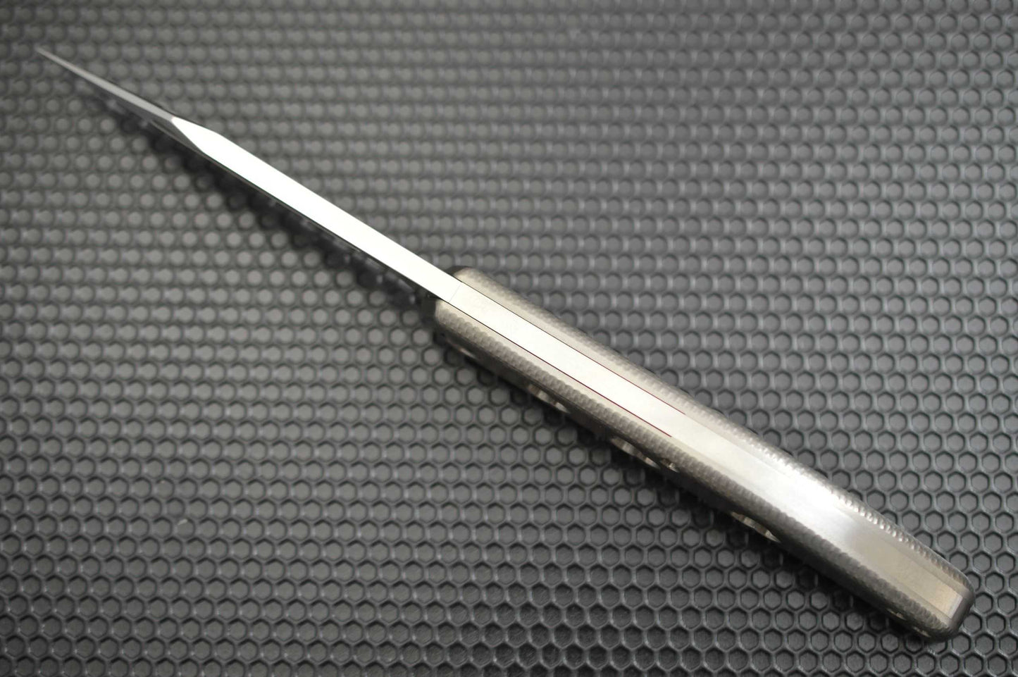 Gerry McGinnis Custom Titanium "Mini Vaquero" Slip-Joint Folder (SOLD)