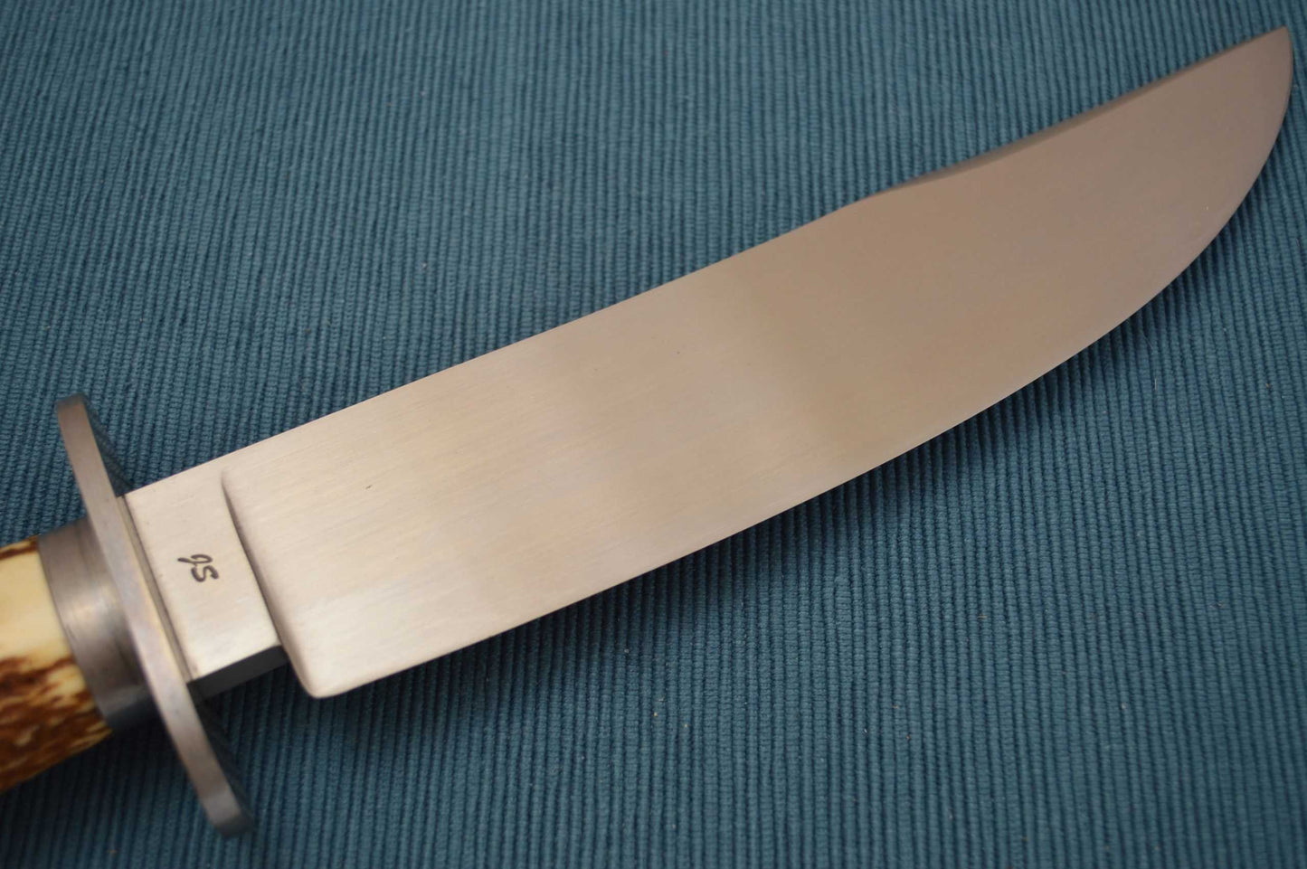 Mike Ruth, J.S. Large Stag Handled Bowie, Civil War Caisson Fittings (SOLD)