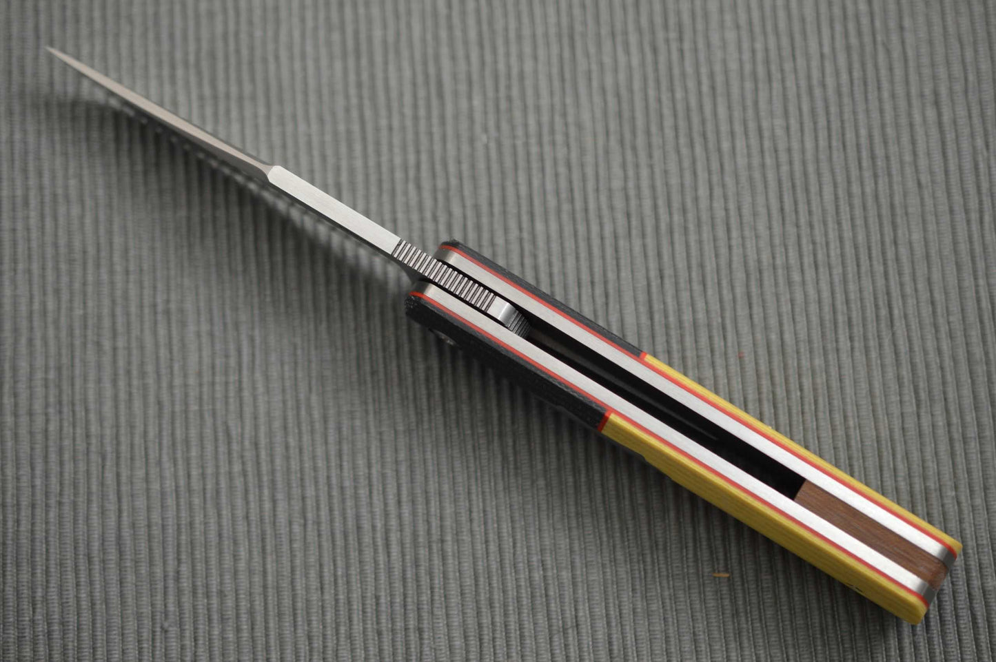 Enrique Peña Custom Barlow Liner-Lock Front Flipper Folding Knife (SOLD)