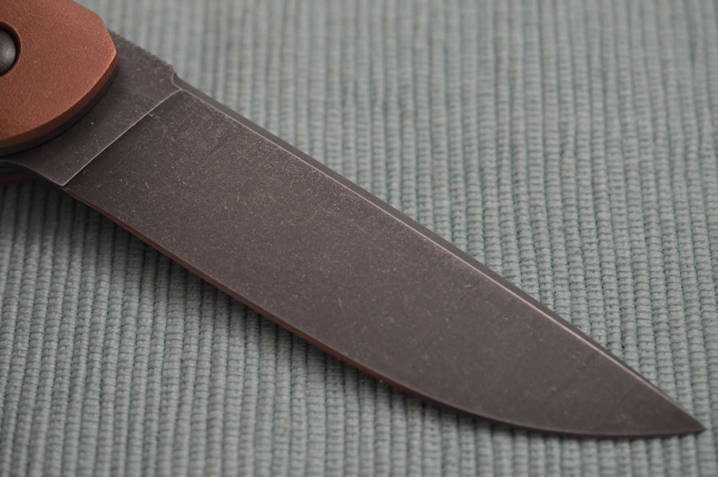 Philip Booth Custom Lever Auto Liner-Lock Folding Knife (SOLD)