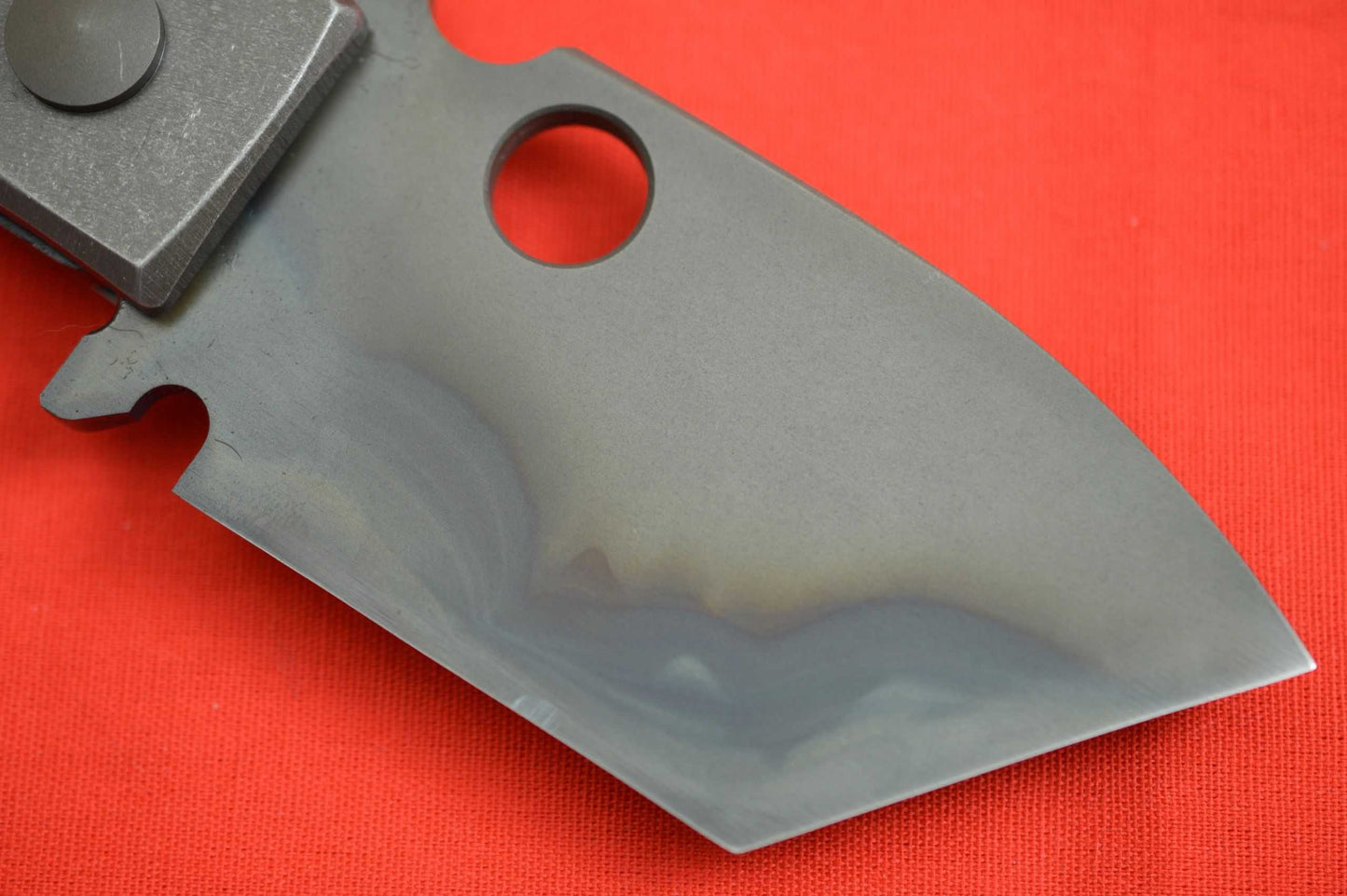 Crusader Forge Apex XL Chisel Ground Tanto Phantom Finish, Stonewashed Frame-Lock (SOLD)