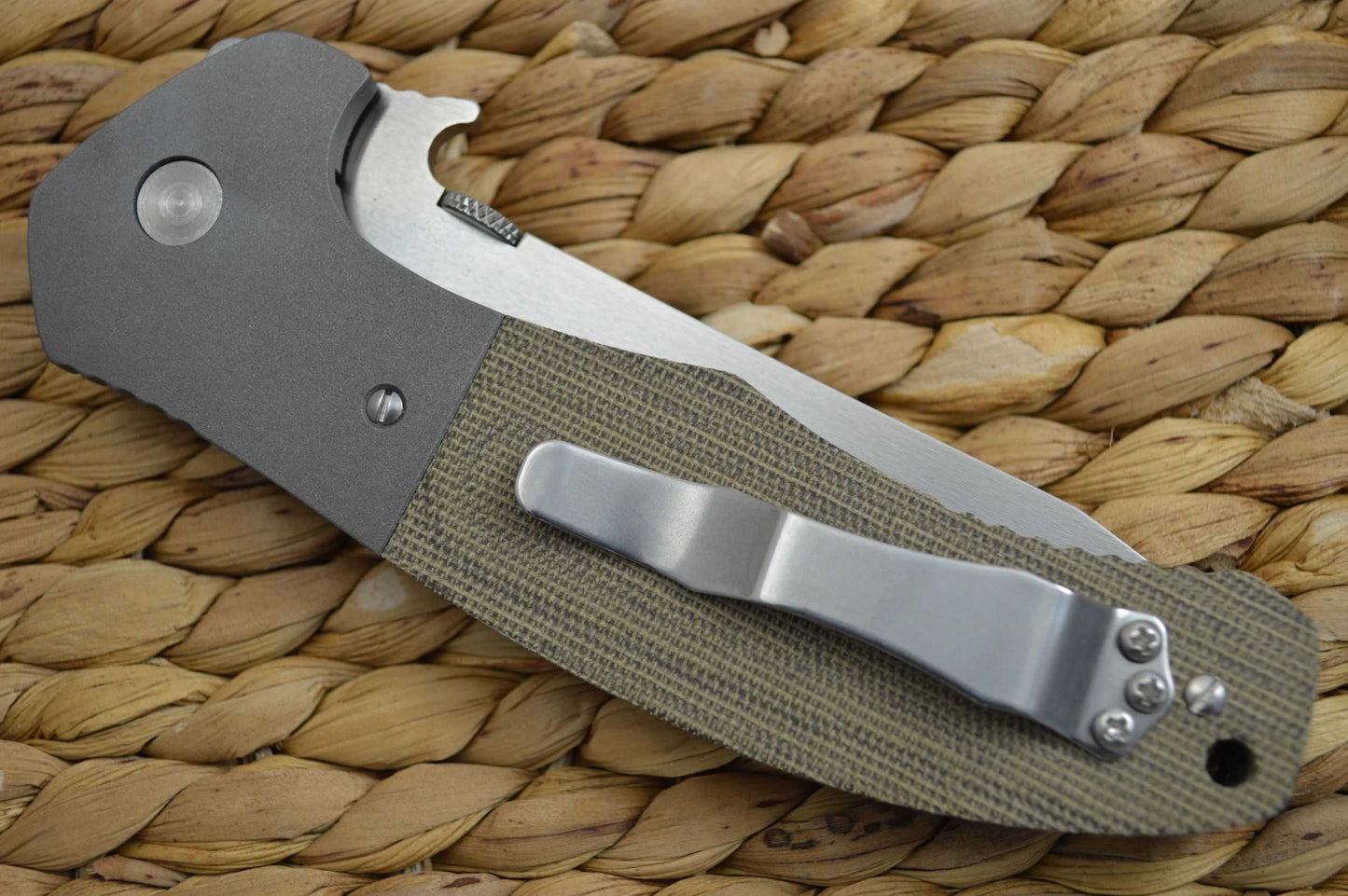 Ernie Emerson Custom Bolstered "Super Roadhouse", Blade Show Lottery Knife (SOLD)