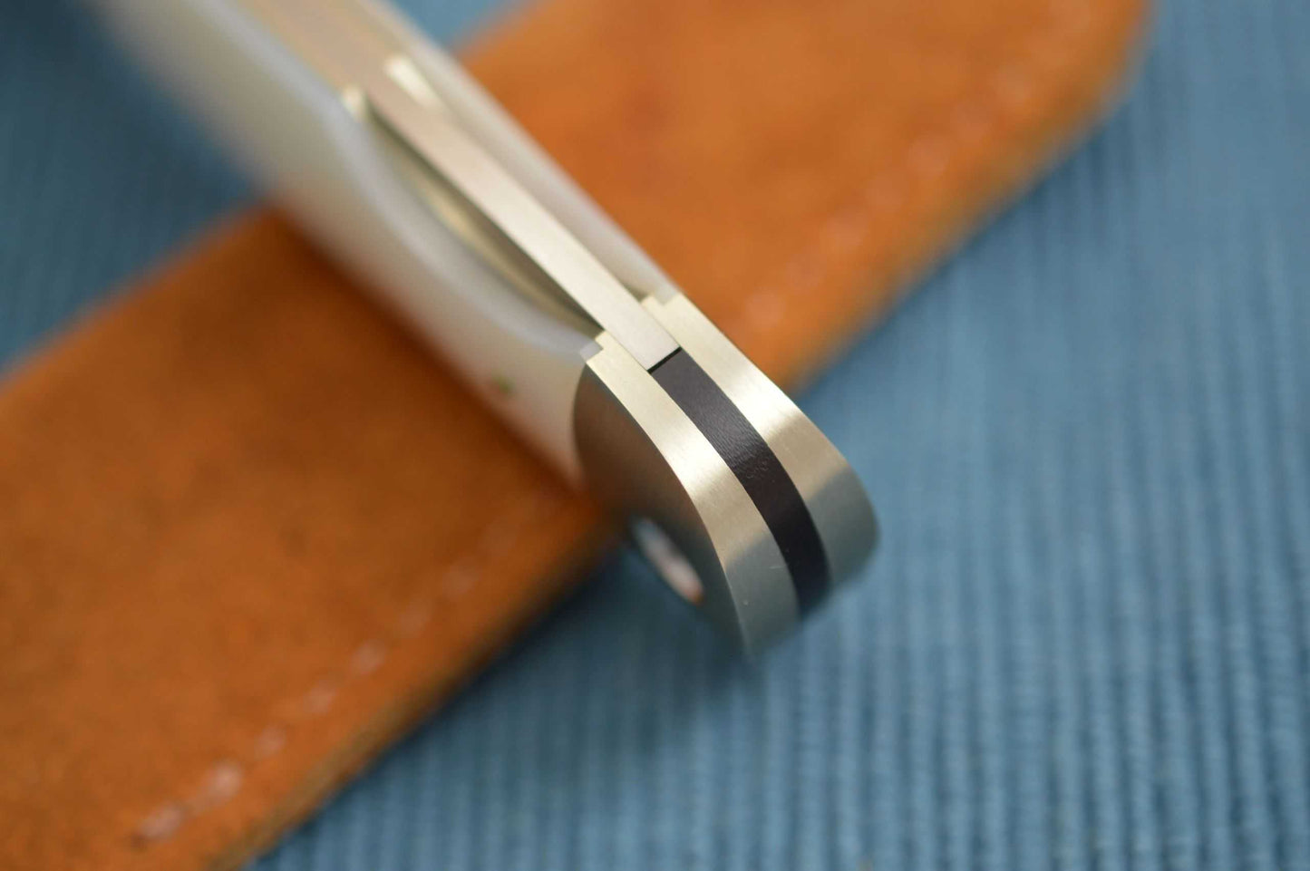 Jess Horn "LHL", Custom Lock-Back Mother of Pearl (SOLD)