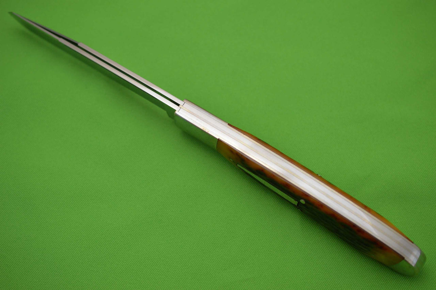 Robert Enders Two-Blade Banana Trapper, Jigged Bone, Remington Bullet, Slip-Joint Knife (SOLD)