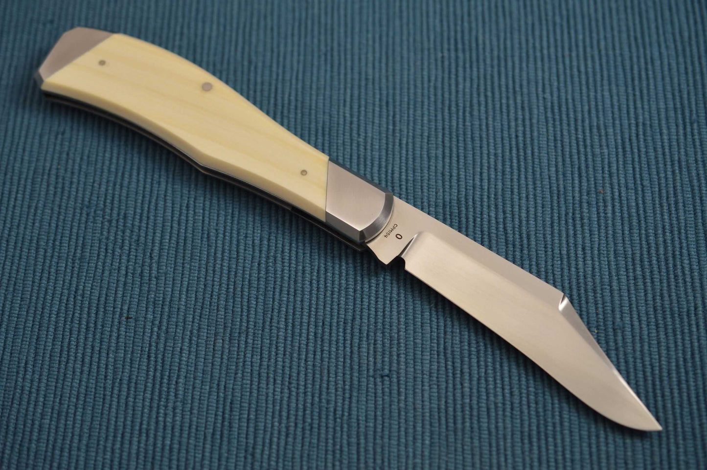Kerry Hampton Arkansas Hunter Prototype "0" Slip-Joint Folding Knife (SOLD)