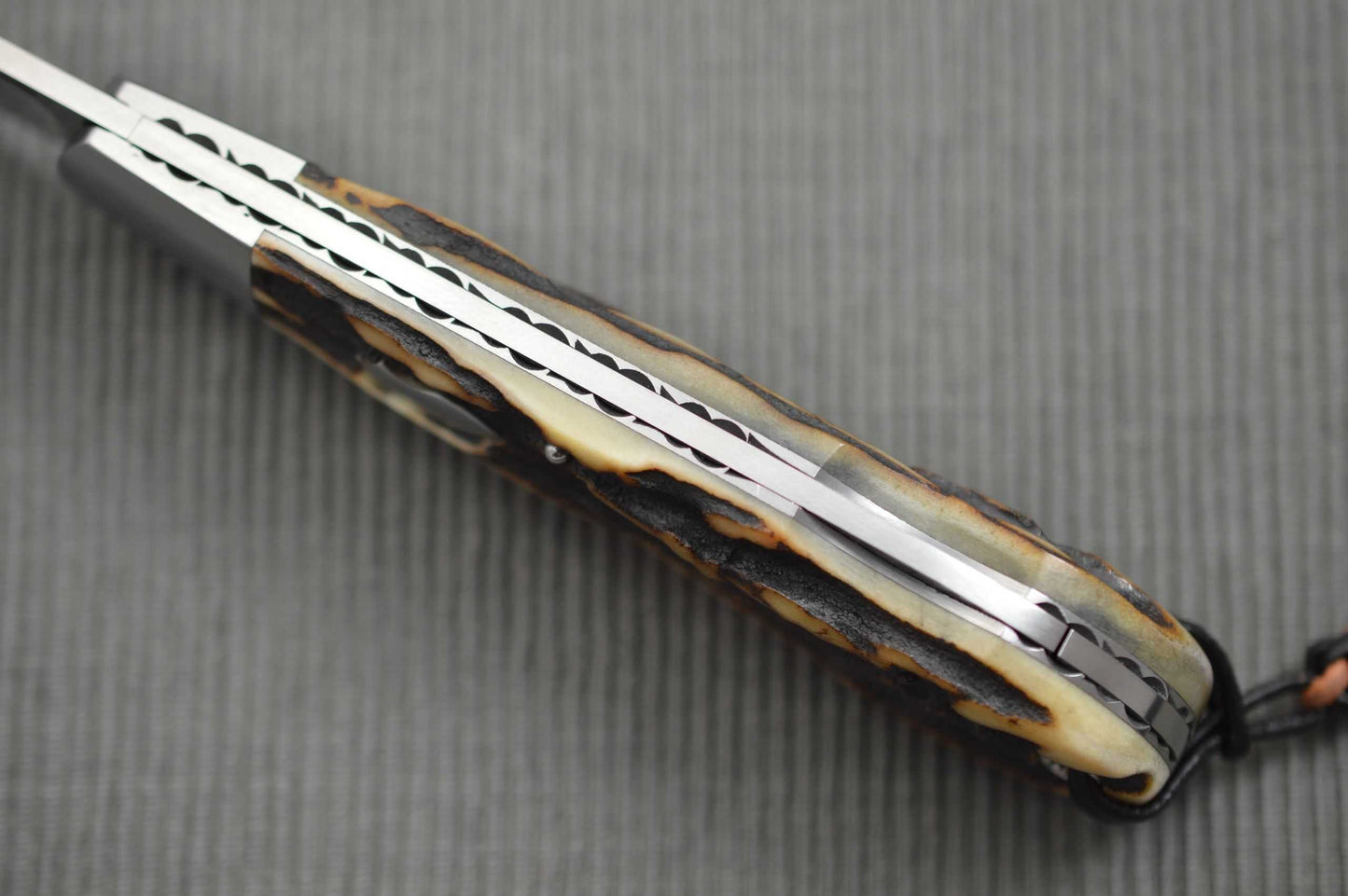Luke Swenson Lock-Back Stag Trapper, Blade Show 2019 (SOLD)