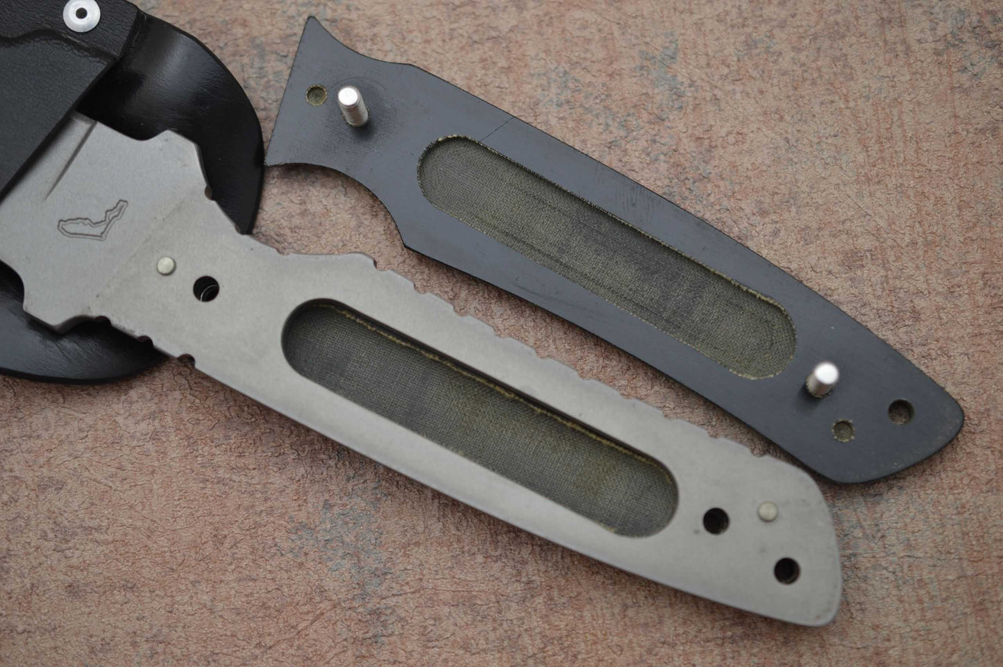 Kevin Hoffman Hollow Handle Survival Dirk, Fighter, Kydex Sheath (SOLD)