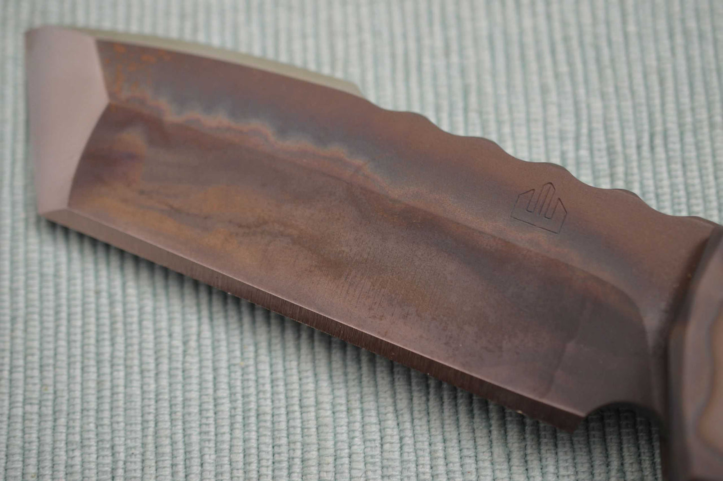 Crusader Forge STREET FIGHTER Flipper, Frame-Lock, Chisel Ground Tanto (SOLD)
