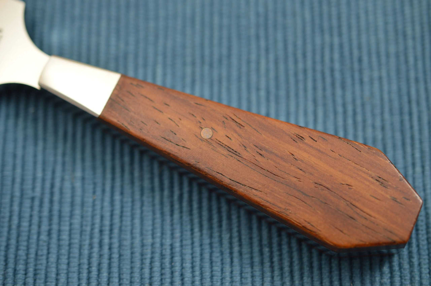 Dick Atkinson Custom Handmade Chisel Ground Fixed Blade Dagger (SOLD)