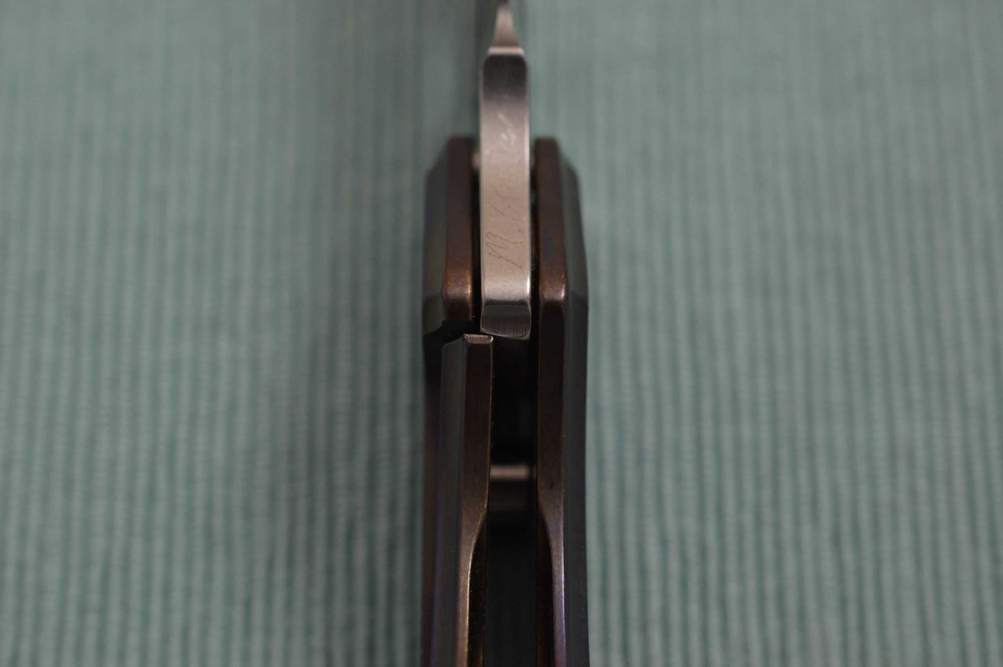 Mick Strider Custom STUBBY, Nightmare Grind Tanto, Frame-Lock Folder (SOLD)