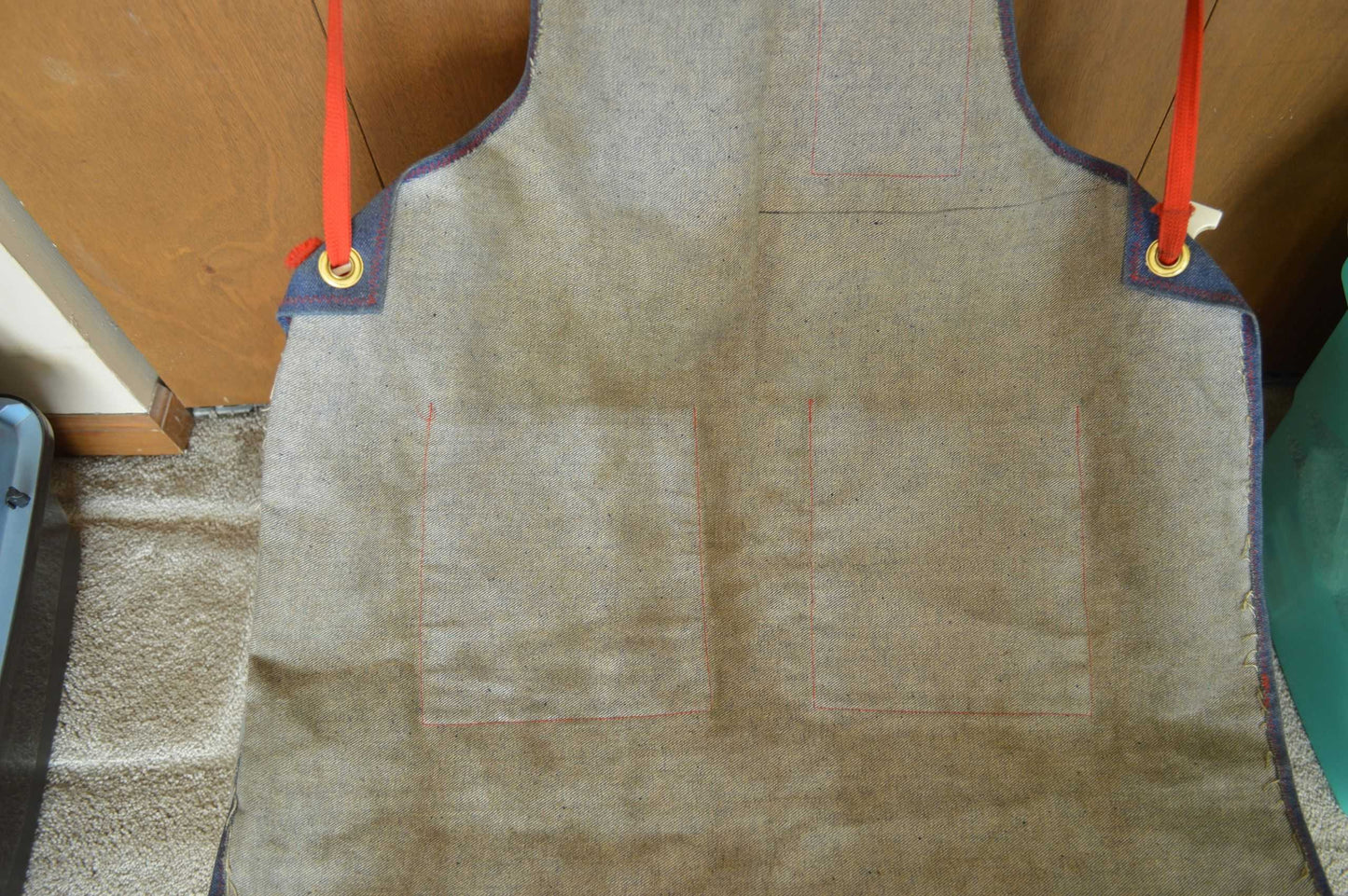 R.W. "Bob" Loveless Signed Denim Shop Apron (SOLD)