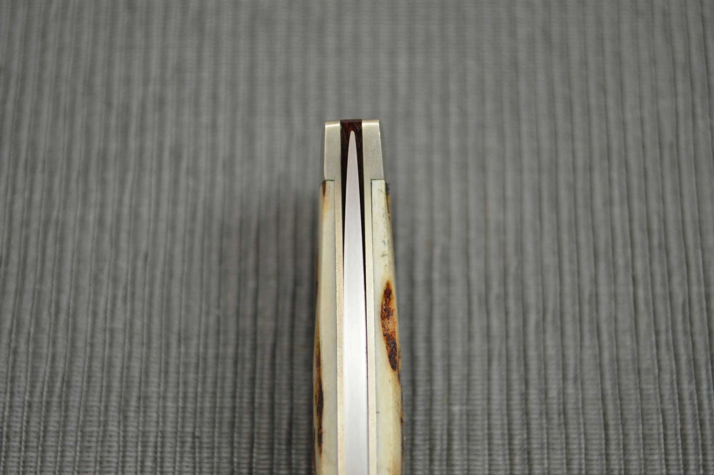 Frank Centofante Stag Slip Joint, Lock-Back Folding Knife (SOLD)