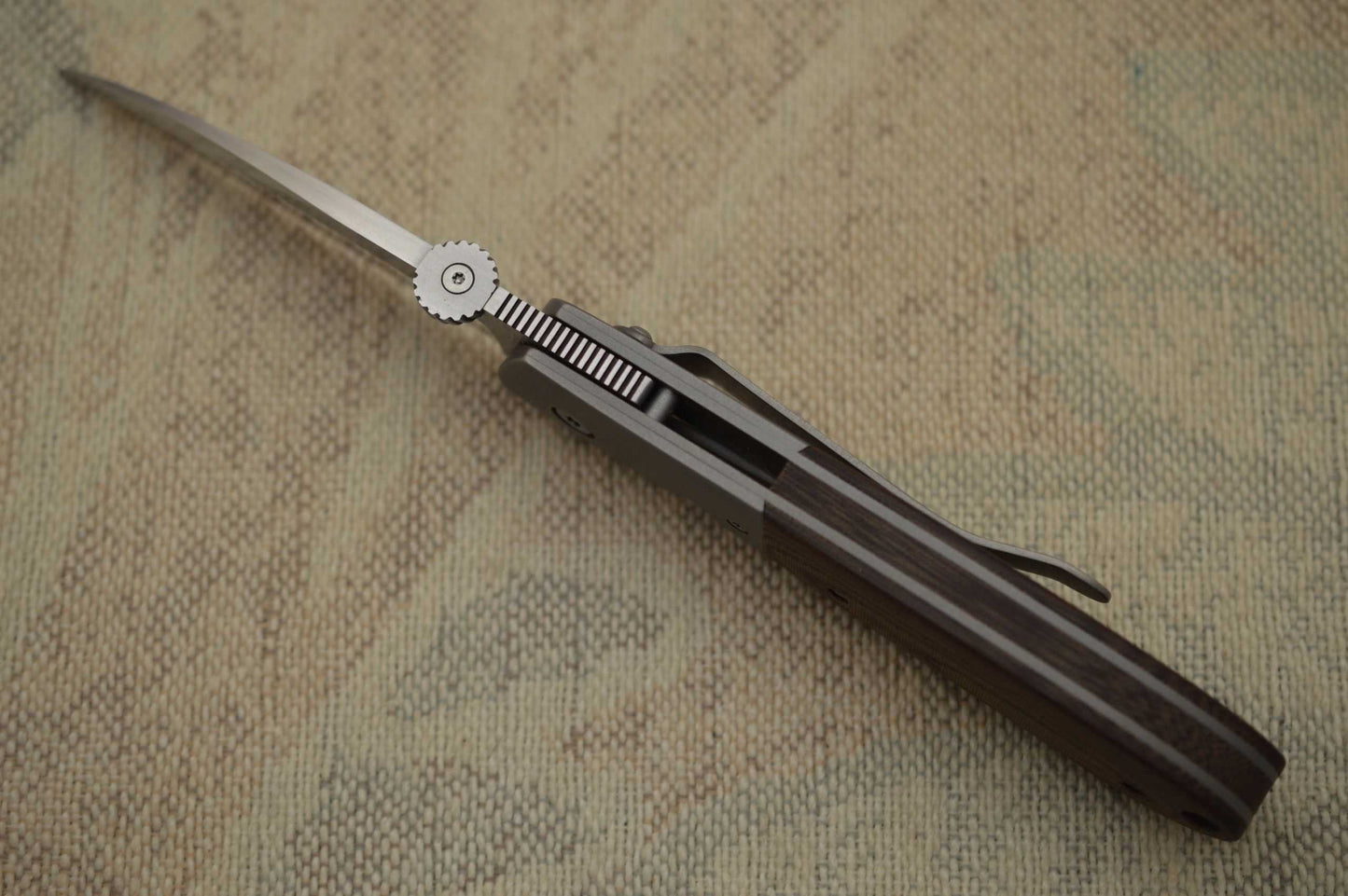 John W. Smith Wharncliffe Liner-Lock Folding Knife (SOLD)