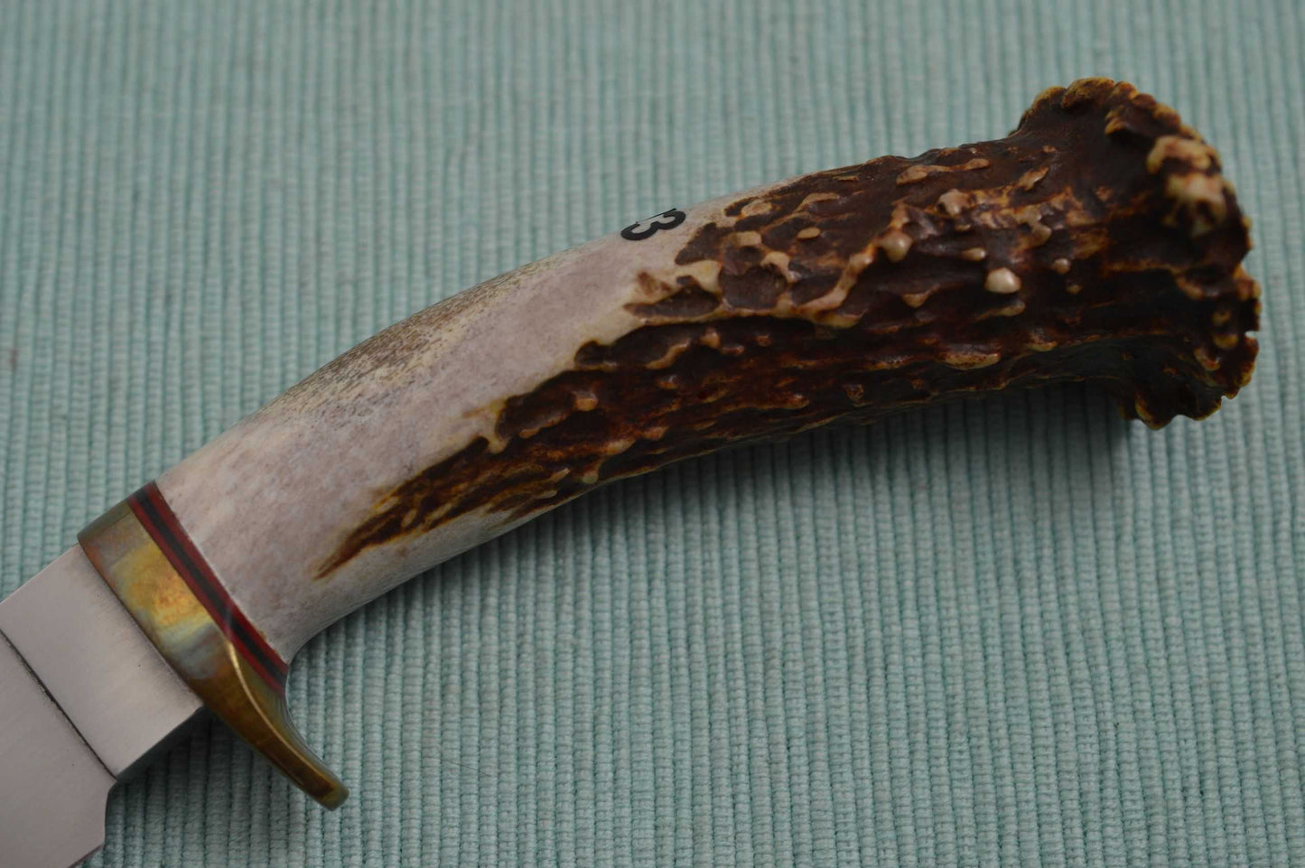 Larry Fuegen, M.S. Crown Stag Hunter, Tooled Leather Sheath (SOLD)