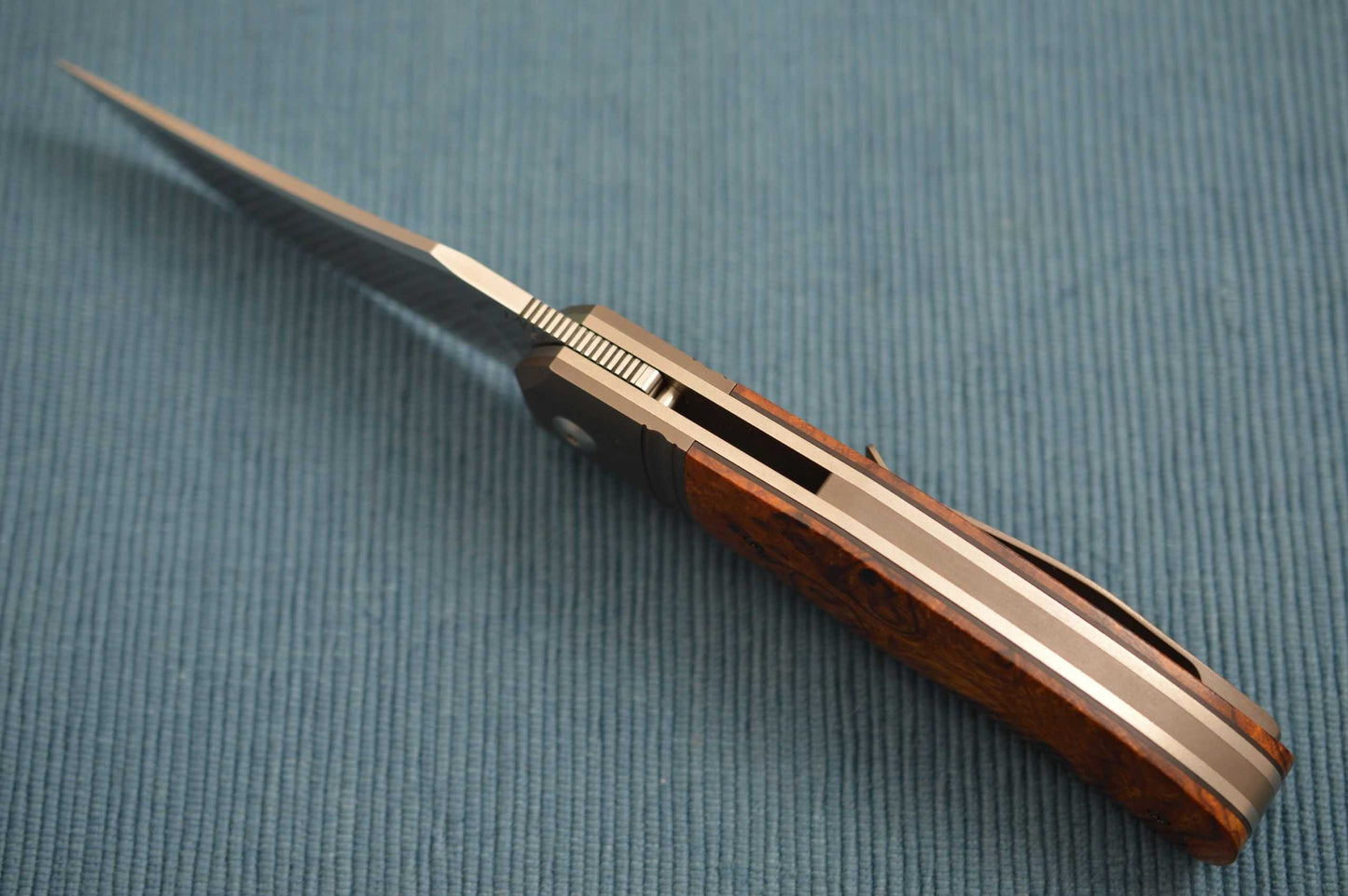 Maxime Belzunce "STAN" Liner-Lock Front Flipper Knife (SOLD)