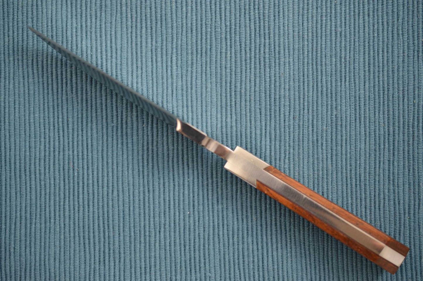 Dick Atkinson Custom Handmade Chisel Ground Fixed Blade Dagger (SOLD)